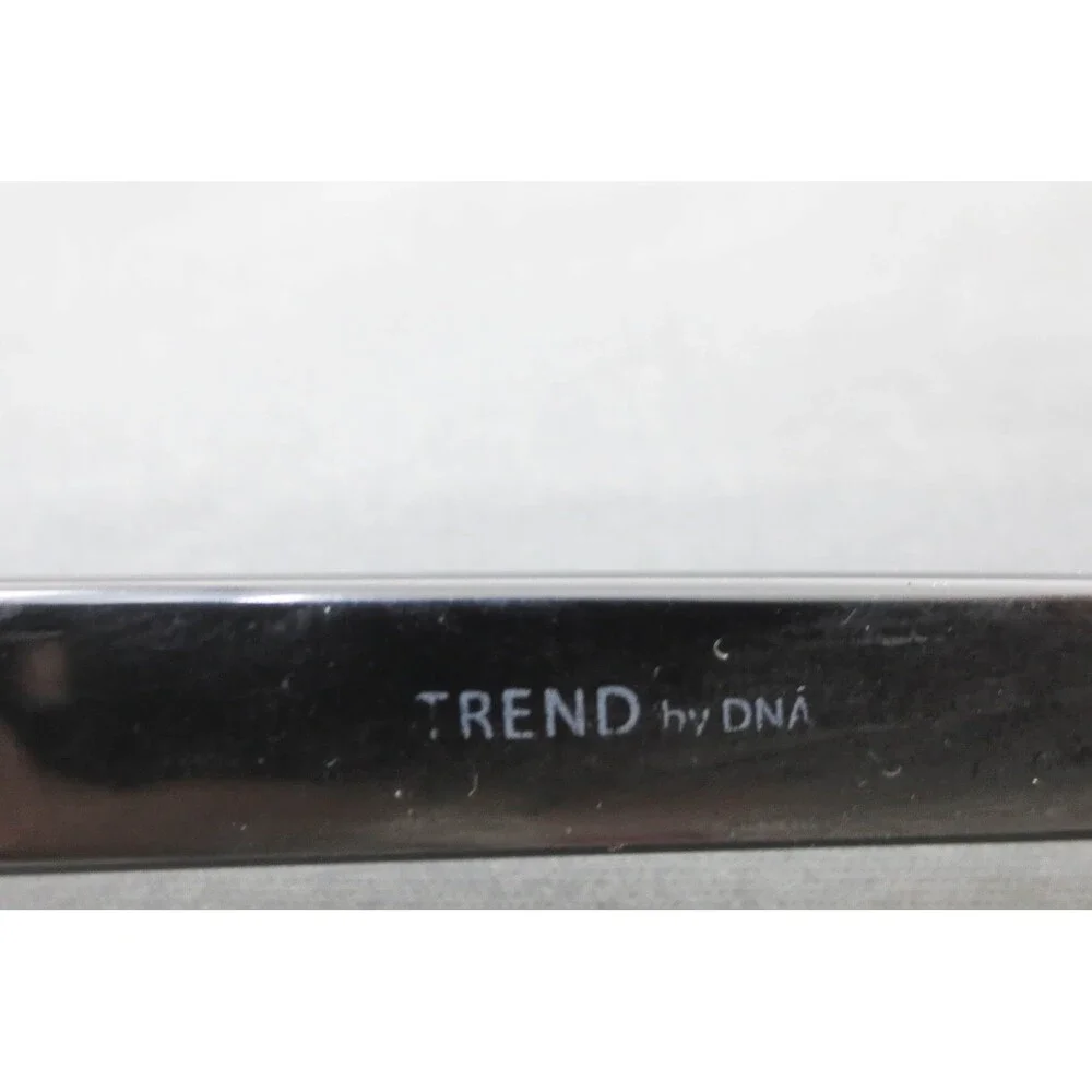 Trend by DNA 1012 BLK Black Rectangular Eyeglass Frames 53-17-140 Demo Lenses